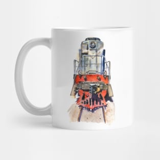 Retro vintage train Mug